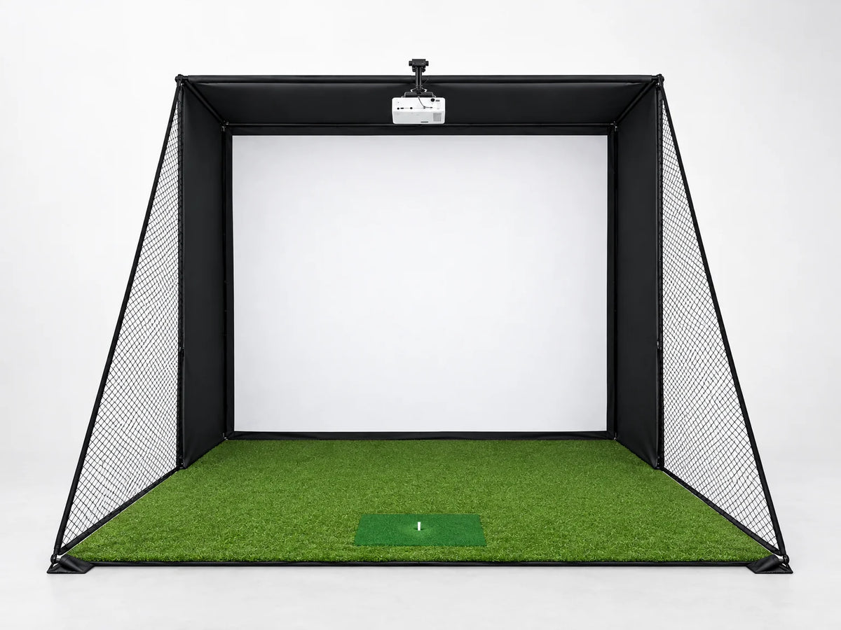 10x8 Ft Golf Simulator Enclosure Kit – Frame & Impact Screen – Movexa ...