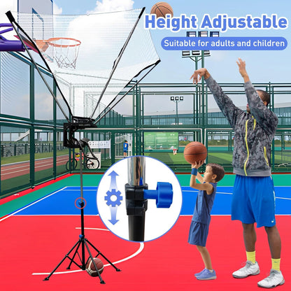 Basketball Rebounder Machine, Adjustable Basketball Shot Trainer — product view 3