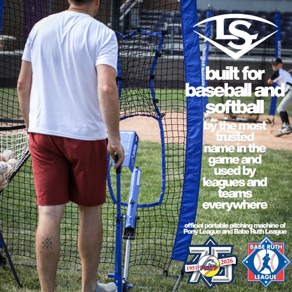 Pitching Machine – Manual Baseball & Softball Trainer, Throws up to 60 MPH, Youth & Adult Practice Tool — product view 10