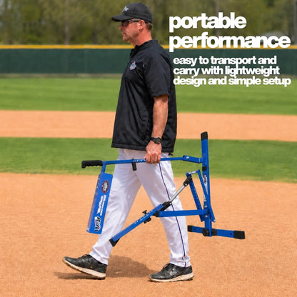 Pitching Machine – Manual Baseball & Softball Trainer, Throws up to 60 MPH, Youth & Adult Practice Tool — product view 13