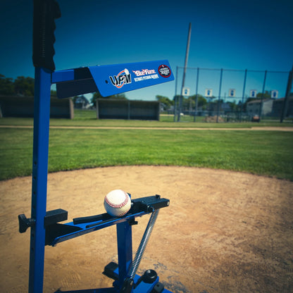 Pitching Machine – Manual Baseball & Softball Trainer, Throws up to 60 MPH, Youth & Adult Practice Tool — product view 3