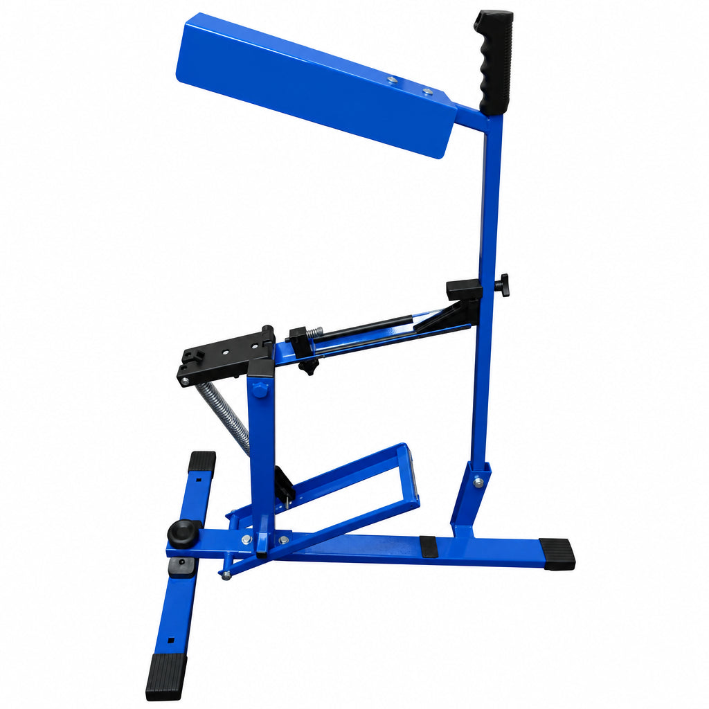 Blue Flame Pitching Machine – Manual Baseball & Softball Trainer, Throws up to 60 MPH, Youth & Adult Practice Tool